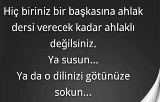 Ahlak dersi verenler çok mu namuslu?