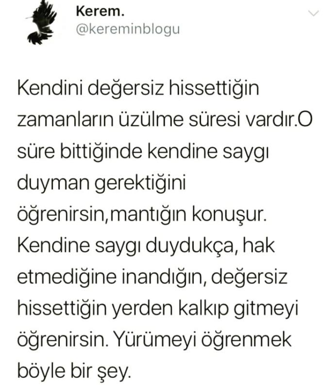 Kendinizi değersiz ve önemsiz hissettiğiniz zamanlar oluyor mu?