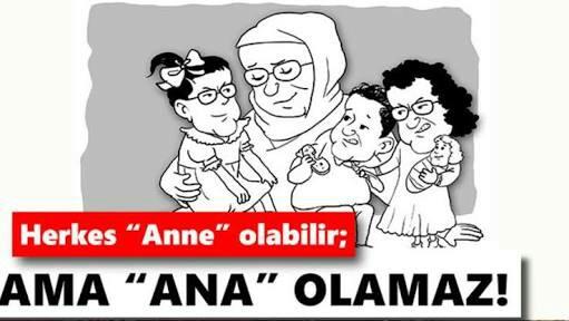 Bir çocuğun annesi onu doğuran mı? Yoksa büyüten midir?
