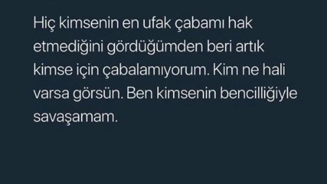 Ne için çabalıyorsunuz?