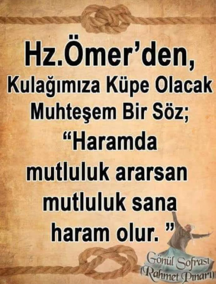 Haramdan mutluluk aranırmı?