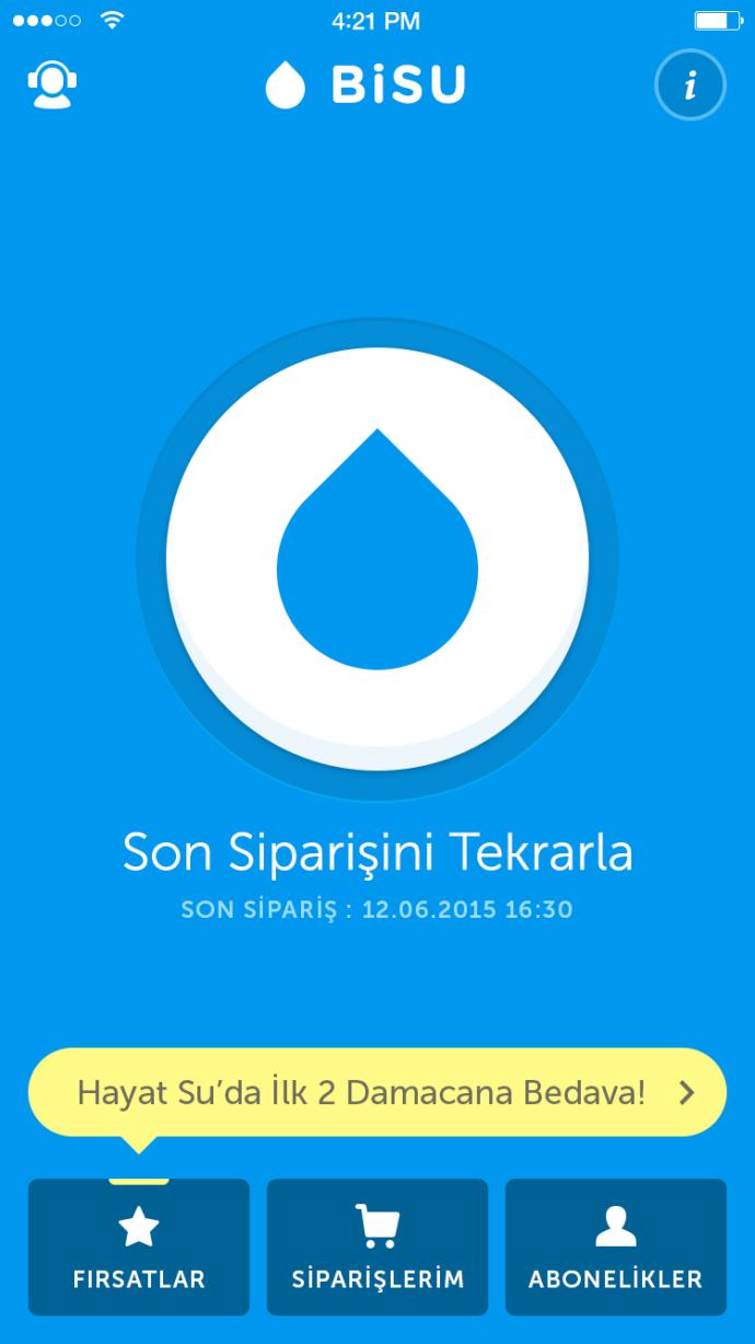 siparişi tekrarla seçeneği