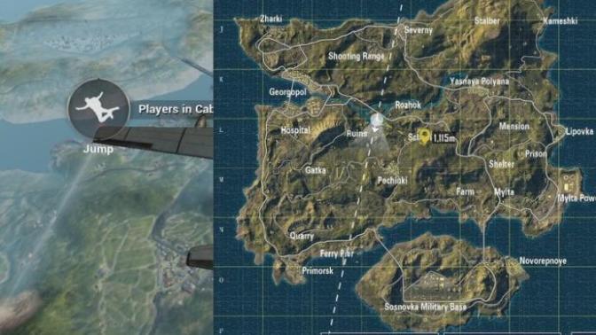 Pubg Mobile Erangel haritasında atlamayı en sevdiğiniz yer?