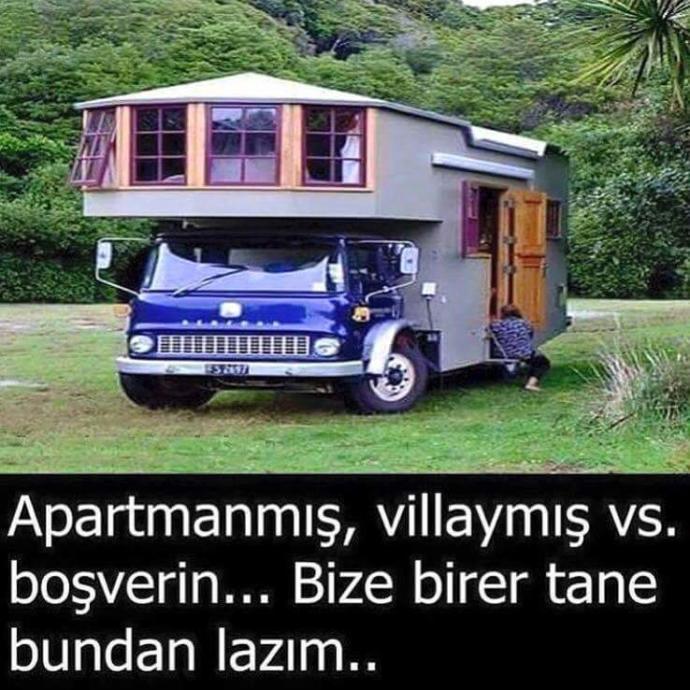 Yaşamak ister miydiniz böyle bir gezen evde?