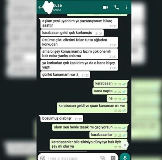 Bana, ben uyurken üzerime karabasan çöktü ve kızlığım gitti dedi, inanmalı mıyım?