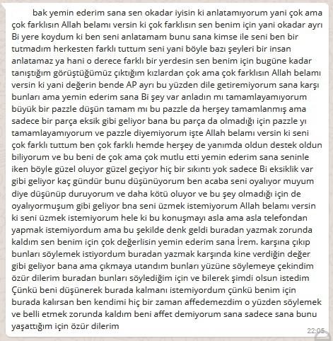 Reddedilirken size söylenen cümleler nelerdi?