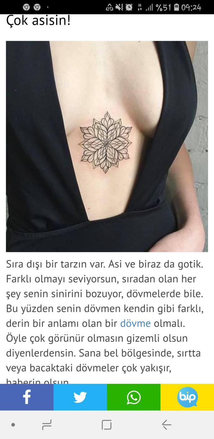 Giyim Tarzına Göre Sana Uygun Dövme Stilini nedir?