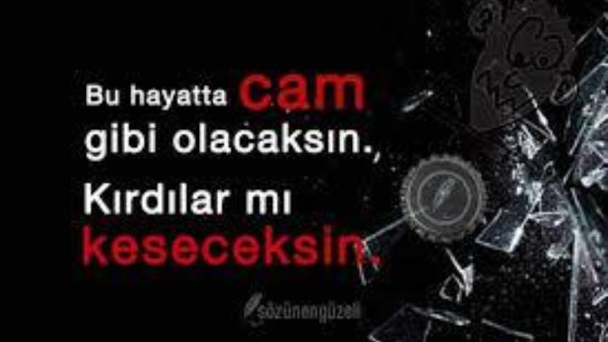 Kişilik ve karakterinizi anlatan söz veya sözler var mı?
