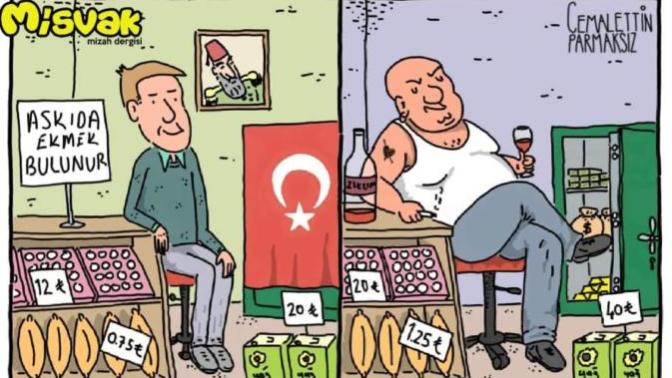 Misvak dergisinin esnaf karikatürü samimiyetsiz değil mi?