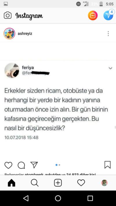 Otobuste Erkekler Kadinlarin Yanina Otururken Izin Almali Mi Kizlarsoruyor