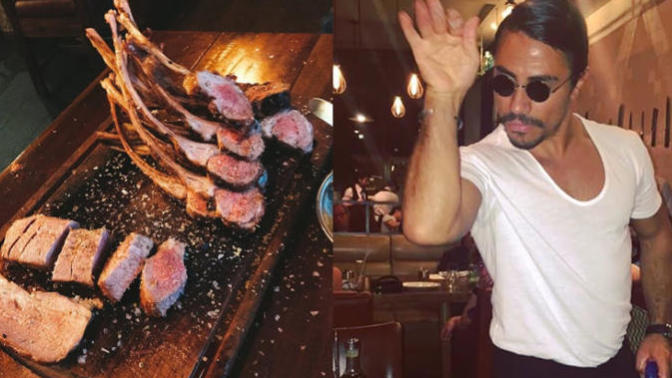 Nusr-et'ten 5800 dolarlık servis ücreti! Nusret için yüksek fiyat politikası da bir tür reklam olabilir mi?