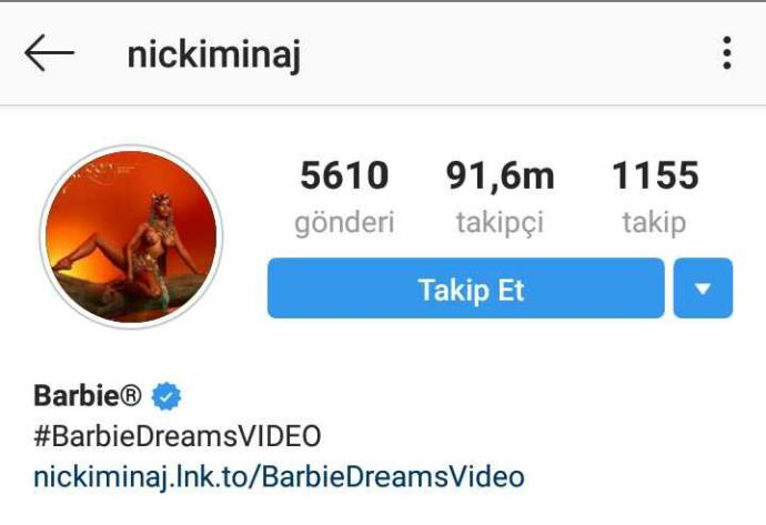 Nicki Minaj neden kendini Barbie sanıyor?