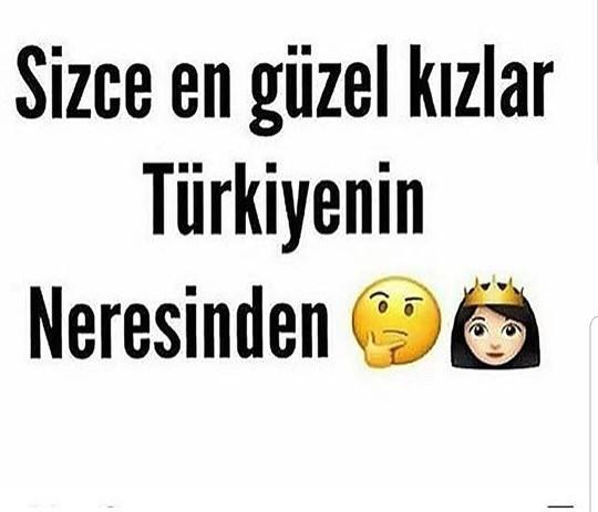 Türkiye'nin en güzel kızları nereli?