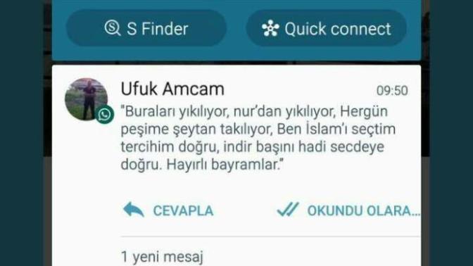 Her halti yiyip yarın cuma mesajı atar mısınız?