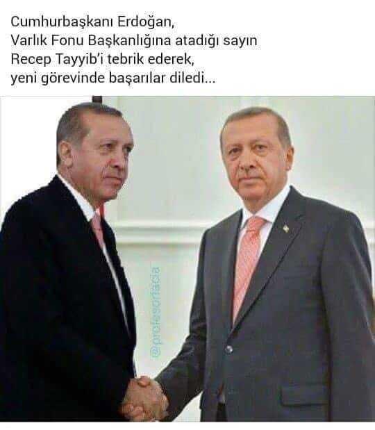 Varlık fonu Rte'ın oy birliği ile Rte tarafından onaylanarak Rte'ye verildi. Ne düşünüyorsunuz 😂 ?