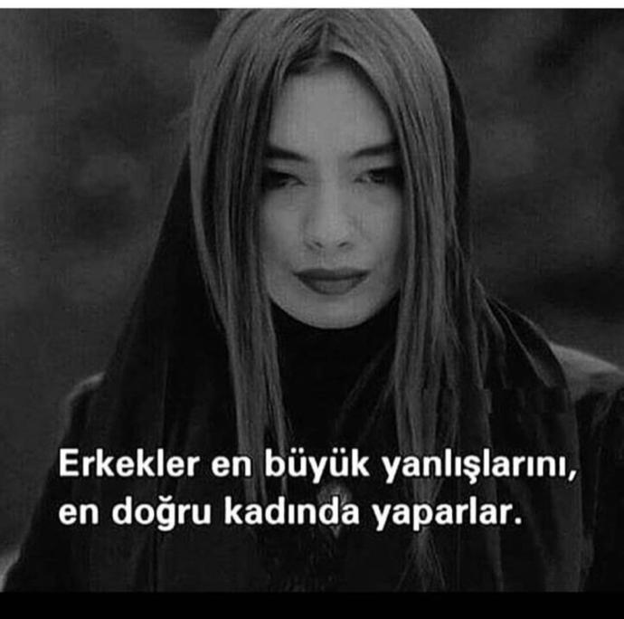 Doğru bir kadın erkek için bir lütuftur onları üzmeyin.. 😊