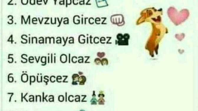 Telefon numaranızın son rakamına göre senle ben ne yapacaz 😅😅?