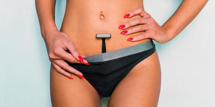 Genital bölge jiletle nasıl alınır?
