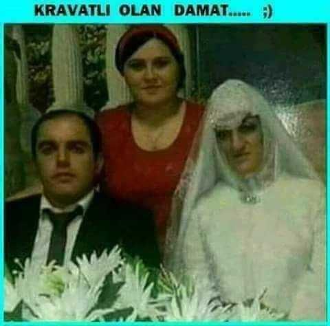 Lütfen doğru olun arkadaşlar gelin mi yakışıklı damat mı?