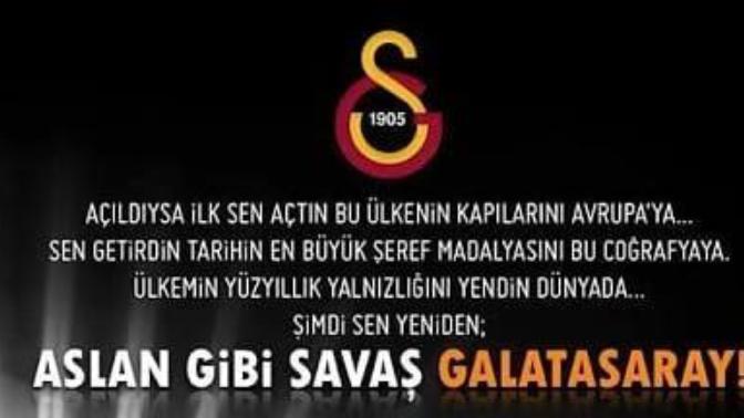 Başarılar GALATASARAY ?