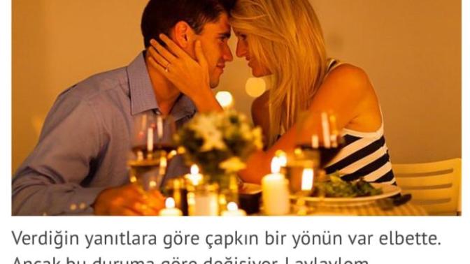 Çapkın mısın değil misin?