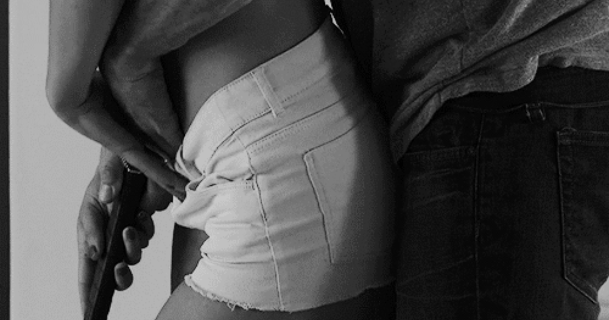 Daddy makeout bondage sensual