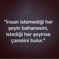 Genel olarak siz bahaneler üreten mi, çareler yaratan mısınız?