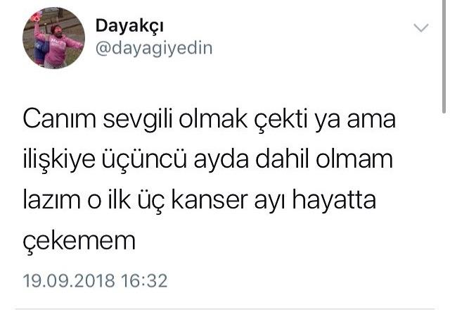 İlişkinin ilk üç ayını