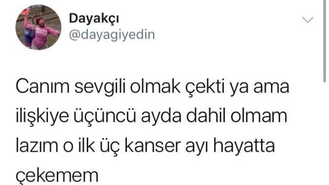 İlişkinin ilk üç ayını "kanser ayı" yapan maddeler nelerdir?