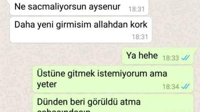 Görüldü attı dıye atar yaptım baya abarttım herhalde?
