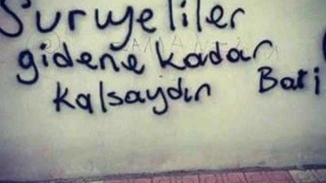 "Suriyeliler gidene kadar kalsaydın bari" demek istediğiniz kimse var mı?