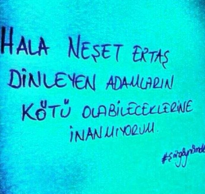 Türkü dinleyen erkekler 1 - 0 öndedir değil mi ama?
