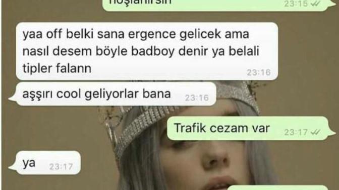 Sizce bu mesajdan sonra  bir  şansım var mıdır 😂😂?