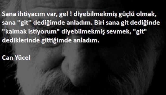 “sana ihtiyacım var” diyebileceğiniz kimse varmı?