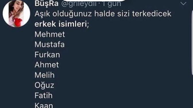 Aşk ilişkilerinde en güvenilmez erkek isimleri hangileri?