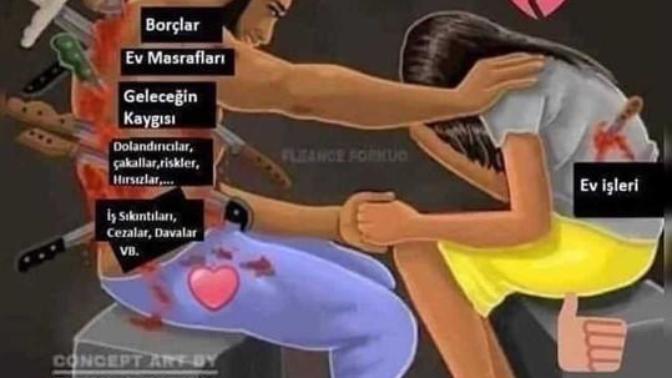 Dönemin evlilik hayatı böyle mi?