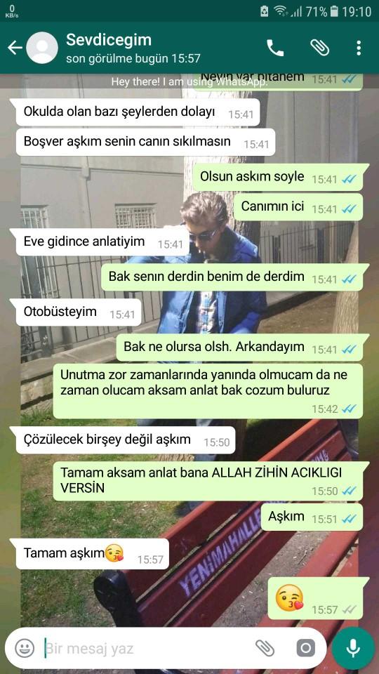 S. a sevgilim biraz tuhaf davranıyor bana karsı ne yapmalıyım mesajlar detayda ss attım yardımcı olurmusunuz?