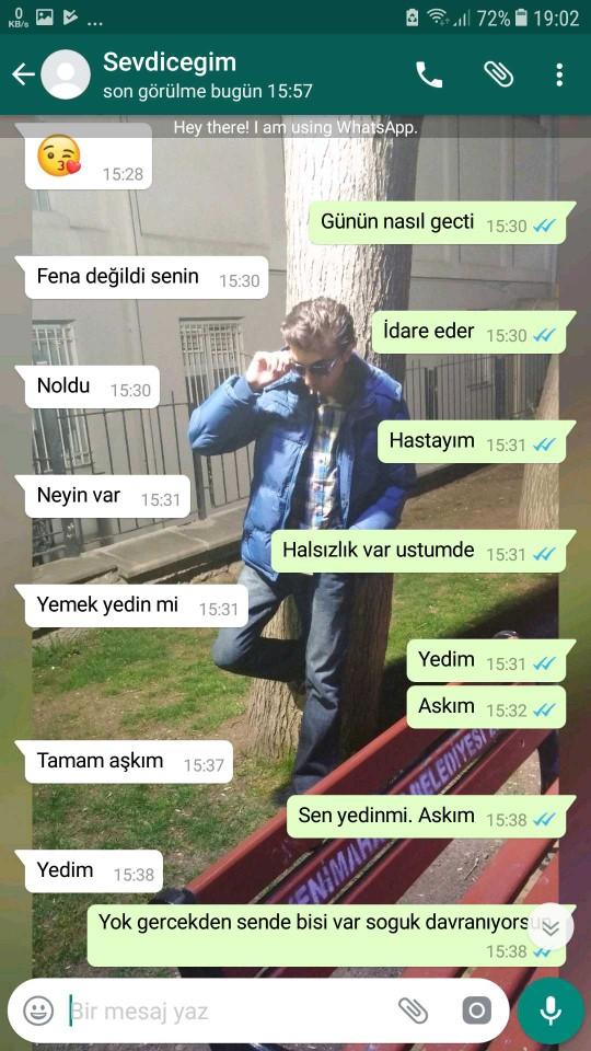 S. a sevgilim biraz tuhaf davranıyor bana karsı ne yapmalıyım mesajlar detayda ss attım yardımcı olurmusunuz?