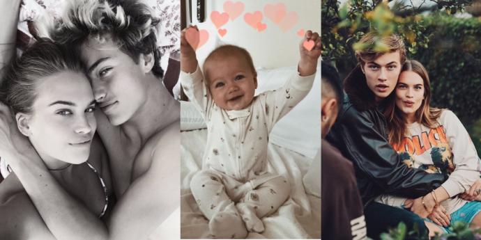 Lucky Blue Smith, evlenmeden bebek sahibi olduğu sevgilisi Stormi Henley ve Bebekleri Gravity