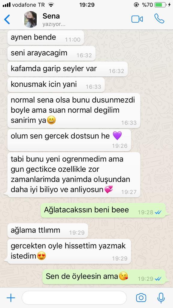 Hanım arkadaşlar erkekler ne muhabbet eder diyorsunuz ya aralarında. Bakın örneği bizde mesela. Nasıl çok farklı dimi sizden👍?