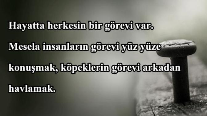 İnsanların arkasından konuşanlar hakkında, söylenecek sözler nelerdir?