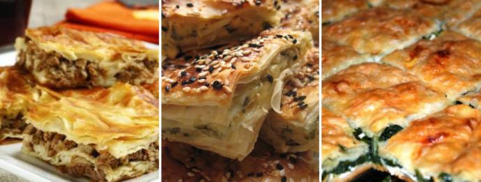 Hangisi senin favorin? Peynirli mi? Kıymalı mı? Patatesli mi? Ispanaklı börek mi?