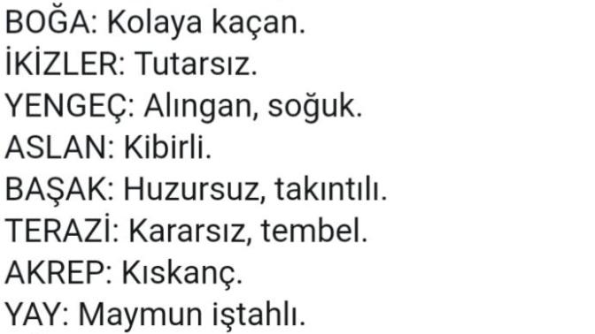 Sizin en kötü huyunuz nedir?