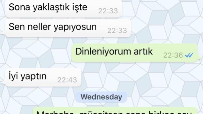 Eski sevgilim arada böyle yazıyor amacı nedir?