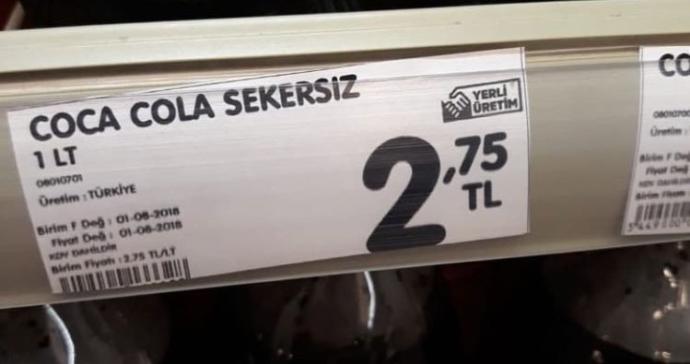 Coca Cola yerli üretim mi?