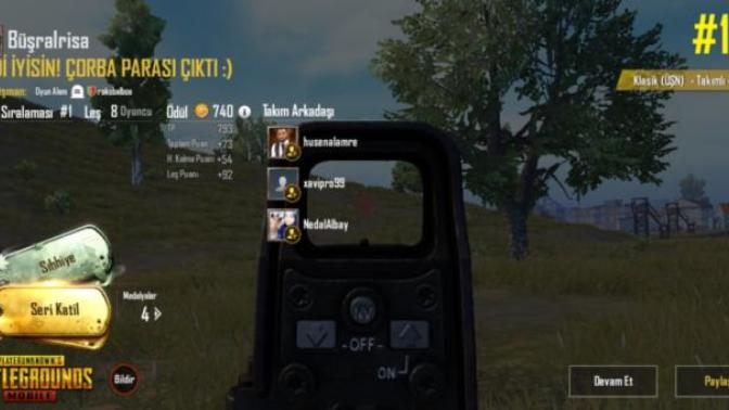Mobil pubg oynayan var mı?