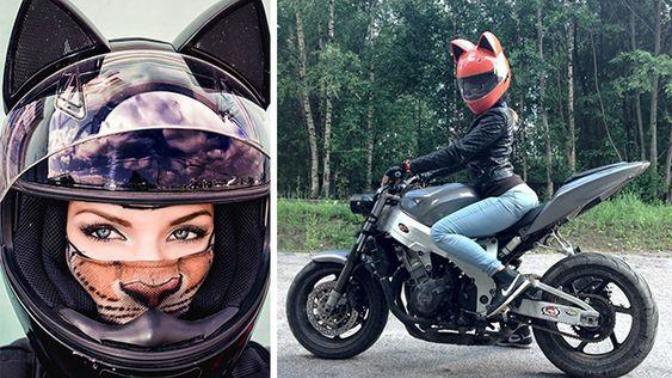 Delikanlı adam motor kullanan kızın arkasına biner mi?