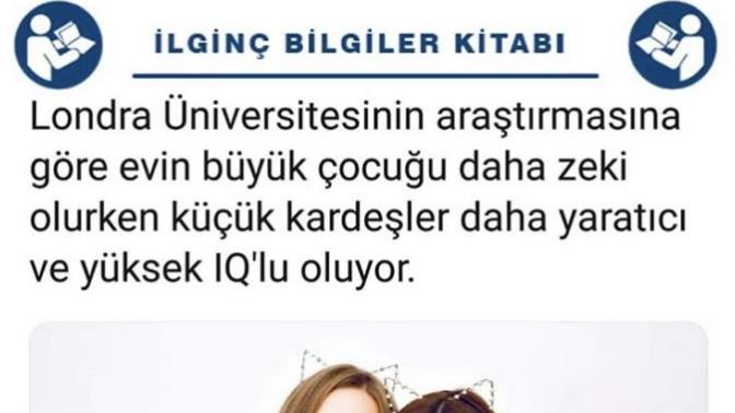 Araştırmaya göre evin en büyüğü en zeki, en küçüğü ise daha yüksek yaratıcılık ve IQ seviyesine sahip. Siz hangisisiniz?