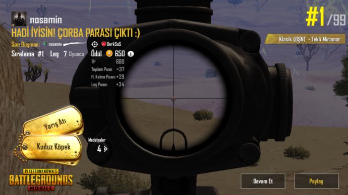 PUBG Oynuyor musunuz? PUBG Oynayanlar