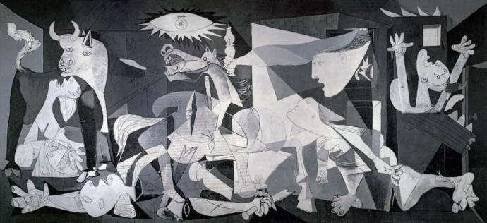 Tabloları / sanat eserlerini yorumlamayı sever misiniz? Picasso Guernica isimli eserinde ne anlatmış sizce?